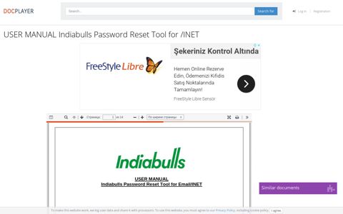 USER MANUAL Indiabulls Password Reset Tool for /INET ...