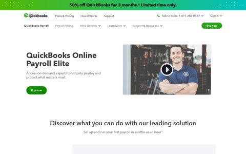 QuickBooks Elite Payroll | Full Service Payroll with Added ...