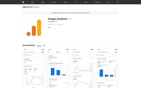‎Google Analytics on the App Store