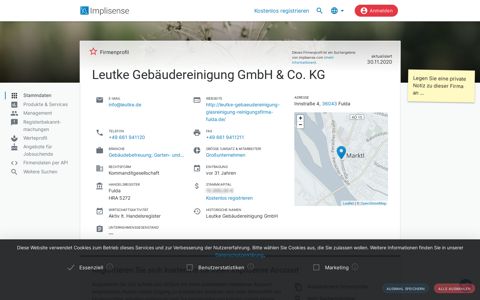 Leutke Gebäudereinigung GmbH & Co. KG | Implisense