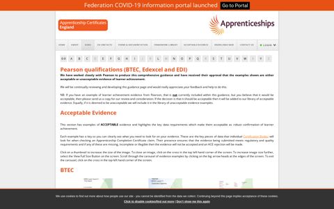 Pearson qualifications (BTEC, Edexcel and EDI) | ACE - Website