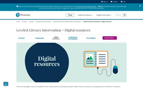 Leveled Literacy Intervention > Digital resources | Pearson