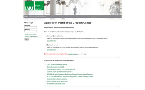 Application Portal of the GraduateCenter | Application Portal of ...