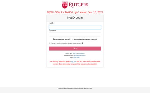 Rutgers Student Health Portal - Rutgers University