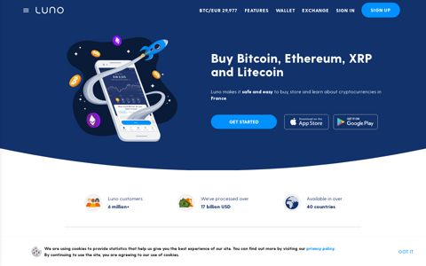 Luno: Buy Bitcoin, Ethereum, XRP and Altcoins Securely