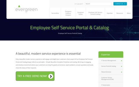 Employee Self Service Portal & Catalog