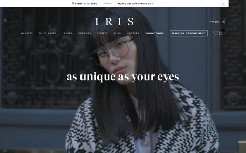 Prescription Glasses, Designer Eyewear & Optometrists | IRIS