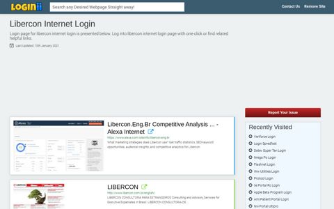 Libercon Internet Login - Loginii.com