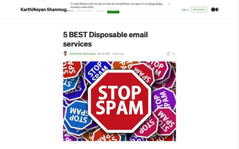 5 BEST Disposable email services. As you're already aware ...