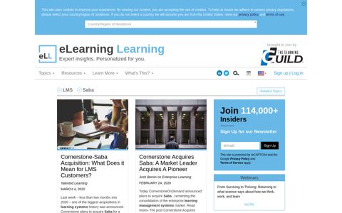 LMS and Saba - eLearning Learning