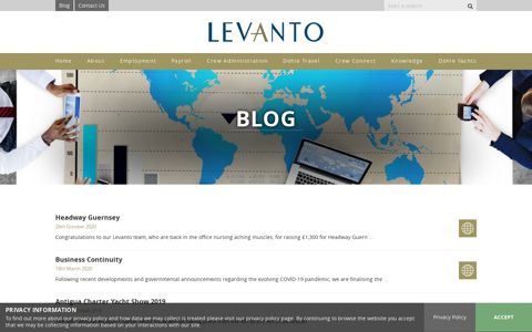 Blog - Levanto International