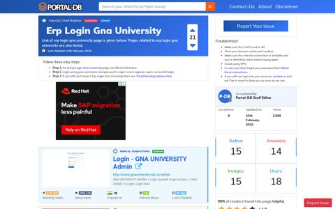 Erp Login Gna University - Portal-DB.live