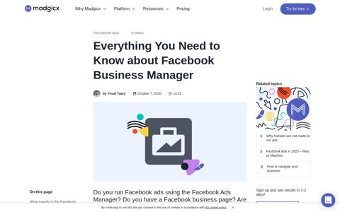 Everything You Need to Know about Facebook Business ...