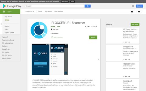 IPLOGGER URL Shortener - Apps on Google Play
