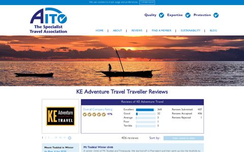 406 reviews of holidays by KE Adventure Travel | independent ...