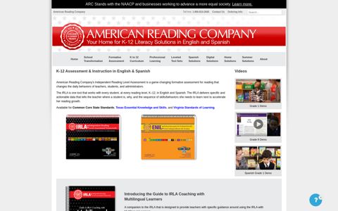 IRLA/ENIL Overview - American Reading Company