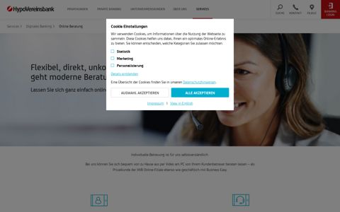 Online Banking - HypoVereinsbank