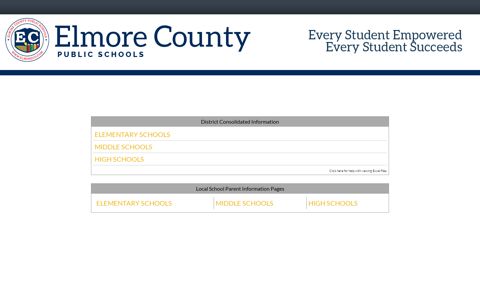 Parent Info | Elmore County