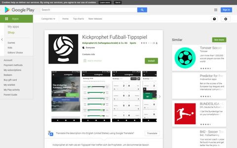 Kickprophet Fußball-Tippspiel - Apps on Google Play