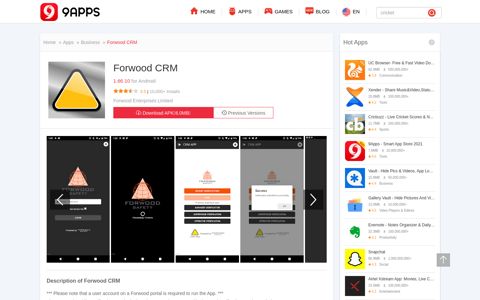 Forwood CRM App Download 2020 - Free - 9Apps