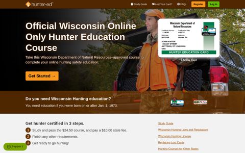 Wisconsin Online Hunter Safety Course | Hunter-ed.com™