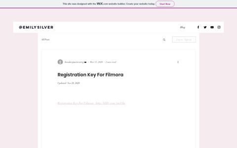 Registration Key For Filmora - Wix.com