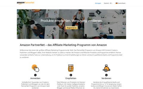 Amazon Partnernet - Amazon.de