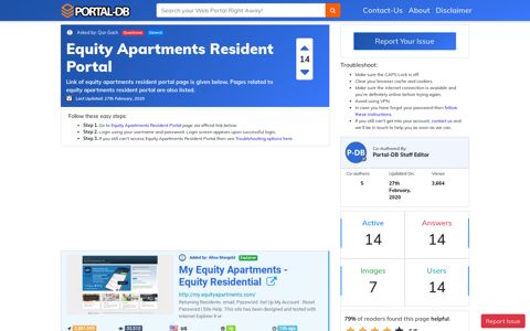 Equity Apartments Resident Portal