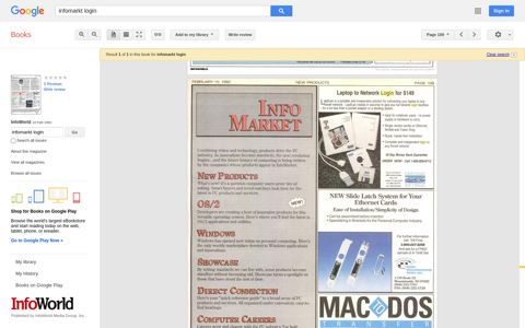InfoWorld - Feb 10, 1992 - Page 109 - Google Books Result