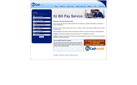 Itz Pay Card - BillDesk
