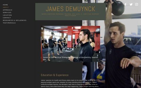 James Demuynck-About