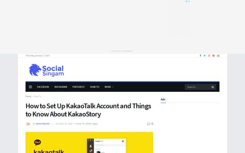 How to Set Up KakaoTalk Account and Things to Know About ...