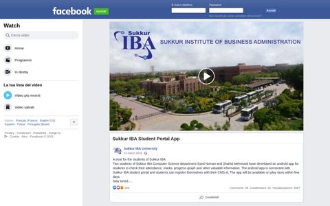Sukkur IBA University - Sukkur IBA Student Portal App ...