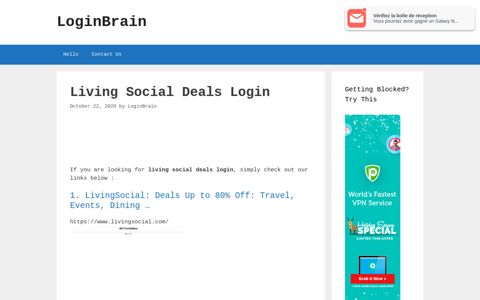 living social deals login - LoginBrain