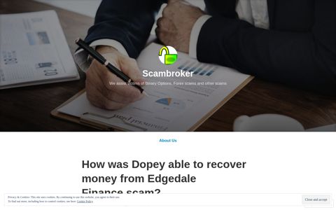 How was Dopey able to recover money from Edgedale ...