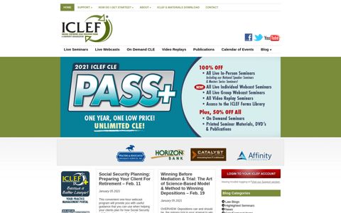 Indiana Continuing Legal Education Forum (ICLEF) | Your ...