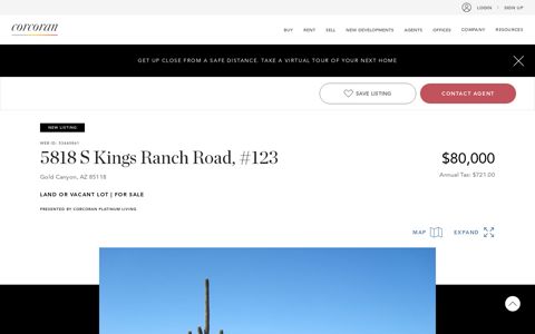 5818 S Kings Ranch Road 123, Gold Canyon, AZ 85118 Property ...
