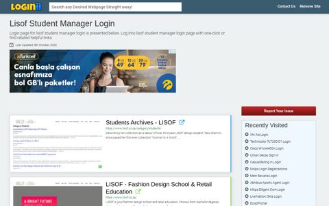 Lisof Student Manager Login - Loginii.com