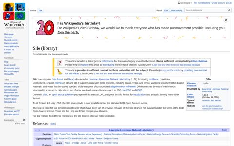 Silo (library) - Wikipedia