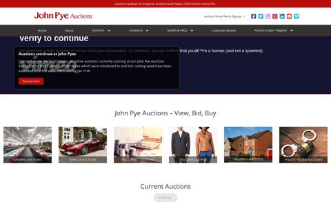 John Pye Auctions | Public Online Auctions UK | Bid Live