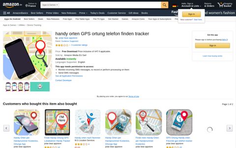 handy orten GPS ortung telefon finden tracker: Amazon.de ...