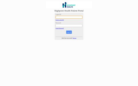 Highpoint Health Patient Portal
