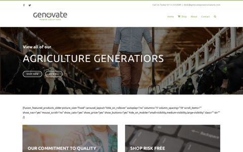 Genovate Power Solutions: Homepage