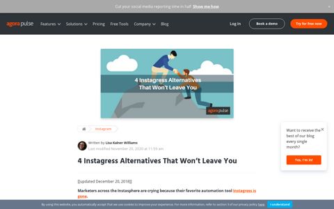 Instagress Alternatives You Want To Check Out | Agorapulse