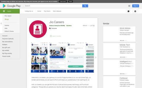 Jio Careers - Apps on Google Play