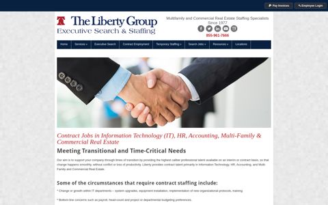 Contract Employment |The Liberty Group