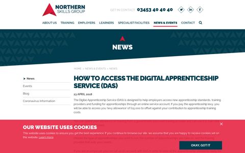 How to access the Digital Apprenticeship Service (DAS)