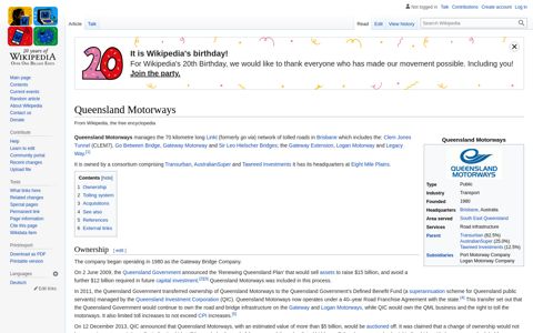 Queensland Motorways - Wikipedia
