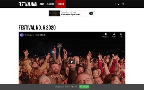 Festival No. 6 2020 Tickets, Line-up & More - Festival Mag