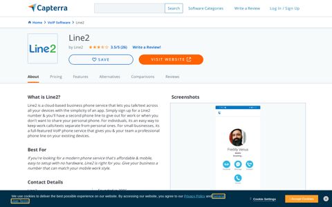 Line2 Reviews and Pricing - 2020 - Capterra